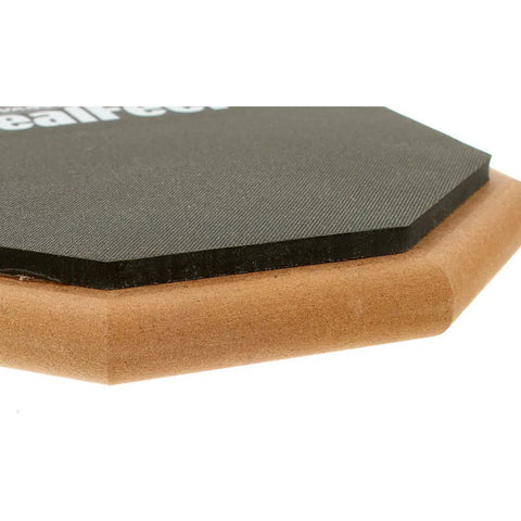 Practicador 6 PuLG Una Cara De Hule 8 Mm Evans Rf-6gm Negro