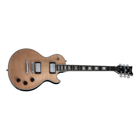 Guitarra Eléctrica Gloss Natural Schecter Solo-ii Custom Diestro Marrón Claro