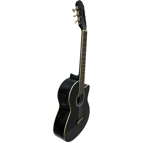 Guitarra Electroacustica Basic Electro Negra Gewa Ps510198 Negro