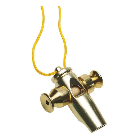 Silbato De Samba Tri-tone Gold Latin Percussion Lp352 Dorado