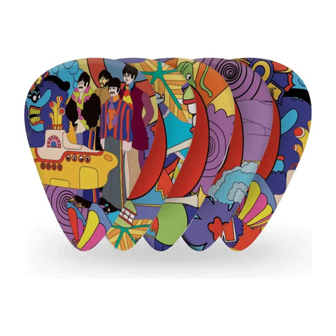 Daddario 1cwh2-10b6 Set De 10 Plumillas The Beatles Color Varios