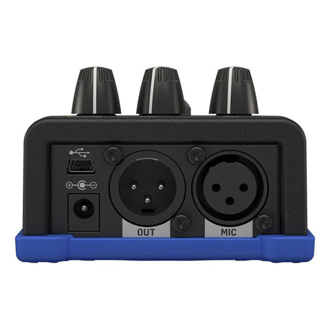 Pedal De Efectos Vocales Tc Helicon Voicetone H1 Para Guitarra Y Micrófono Negro
