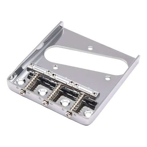 Puente Axlabs 3-saddle Para Guitarra Chromado Acero Resonancia Tele