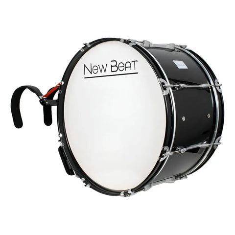 Bombo Para Banda De Marcha 22  New Beat Nb-mabd22 Negro. Negro
