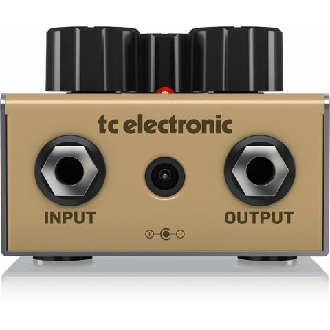 Pedal Tc Electronic Drip Spring Reverb Vatcedripsprin Color Marrón