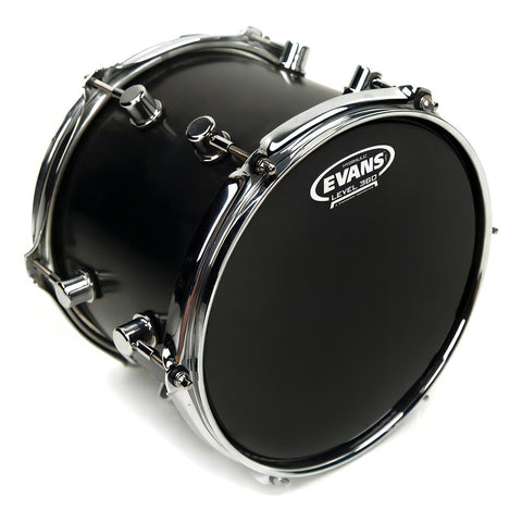 Parche Evans 12 Pulgadas Hidráulico Negro Tt12hbg