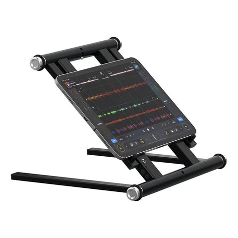 Soporte Ajustable Para Laptop Reloop Stand Hub Con Hub Usb-c Para Dj Negro
