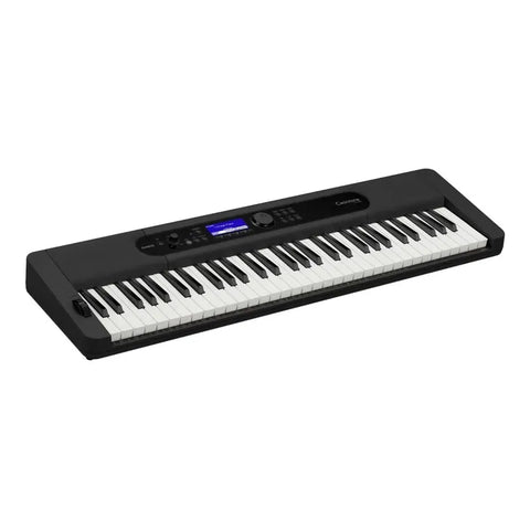 Teclado Portátil 61 Teclas Sensibles Al Tacto Casio Ct-s400 Negro