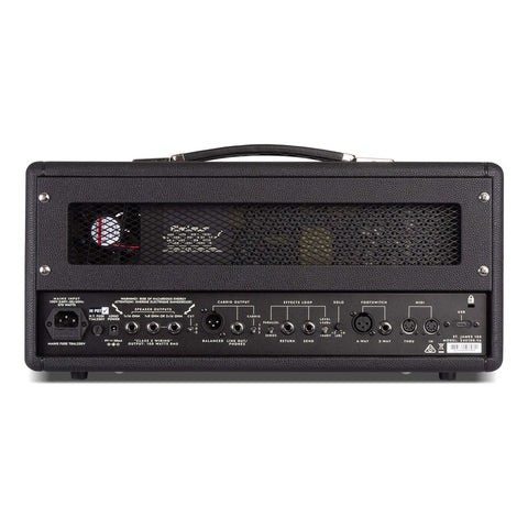 Amplificador Cabezal Blackstar St. James 100w Guitarra Valvular Negro