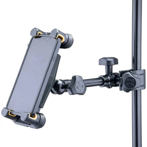 Soporte 2 En 1 Para Tablet Y Teléfono Hercules Dg307b Negro