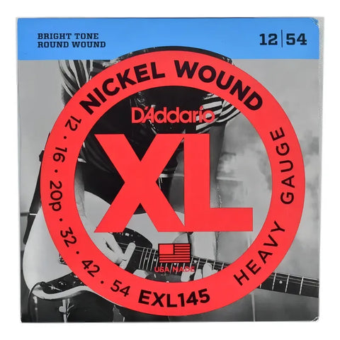 Juego Cuerdas Níquel Para Guitarra Eléctrica Daddario Exl145