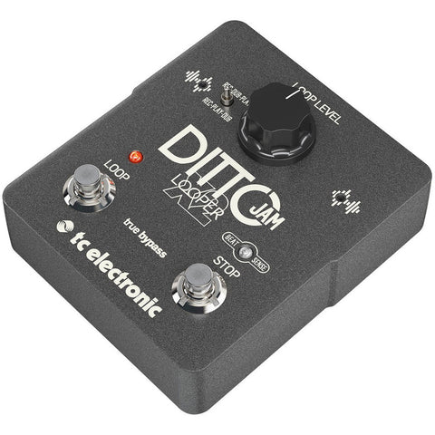 Pedal Para Guitarra Loop Tc Electronic Ditto Jam X2 Looper Negro