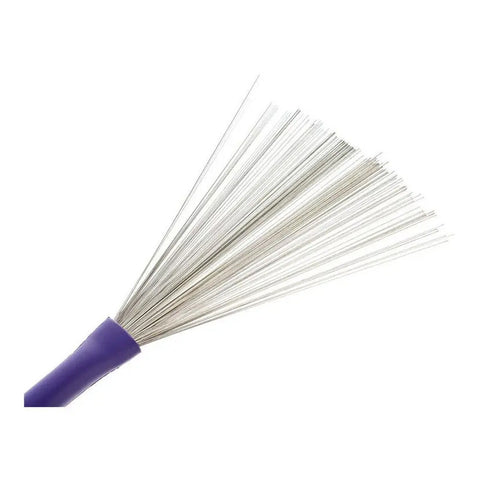 Par Escobillas Calibre Ligero Heritag Brush Vic Firth Hb Morado