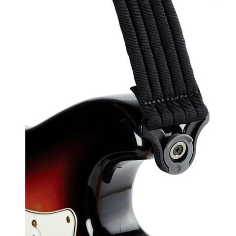 Correa Planet Waves 50bal01 Negra Ajustable Guitarra Bajo 1.5m Nylon Negro