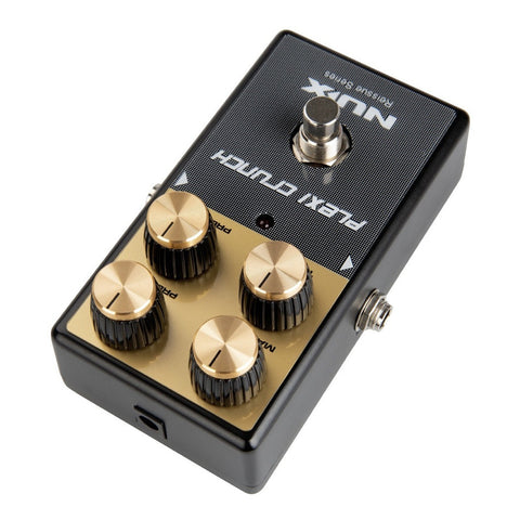 Pedal Crunch Para Guitarra Tono Clásico Nux Plexi Crunch Marrón