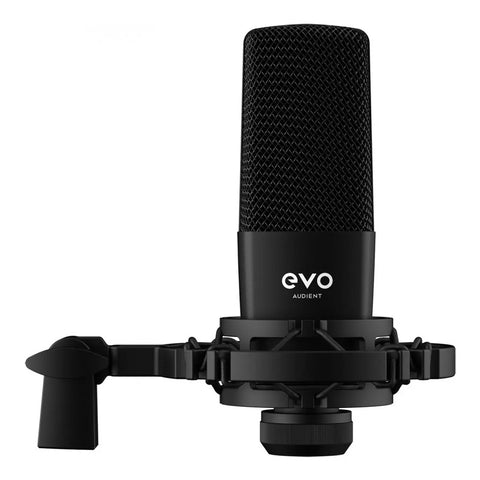 Pack Grabación Audient Evo 4 Interfaz Audio Micrófono Auriculares Negro
