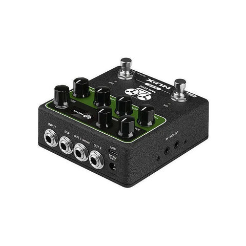 Pedal De Efecto Nux Verdugo Tape Echo Ndd-7 Guitarra Eléctrica Negro