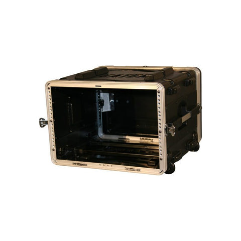 Gator Grr-6l Estuche Rígido Negro Con Ruedas Y Manija Para Potencia