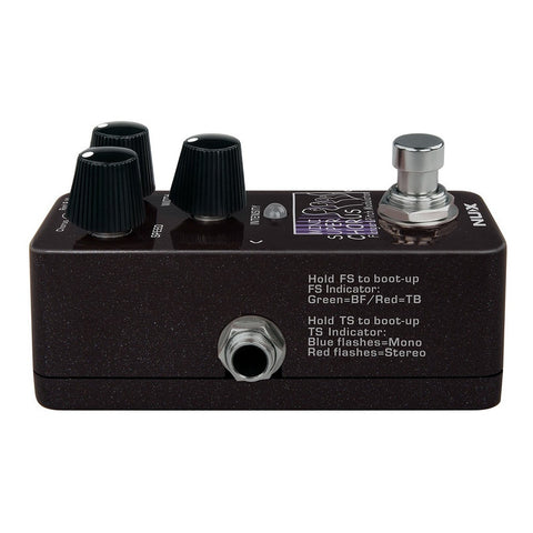 Mini Pedal Chorus Para Guitarra Nux Nch-5 Mini Super Chorus Marrón Oscuro