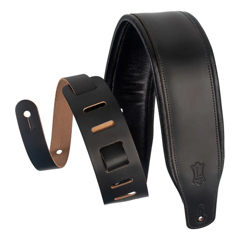 Tahali P/guitarra Dark Levys M26pd-blk Negro Amped Leather