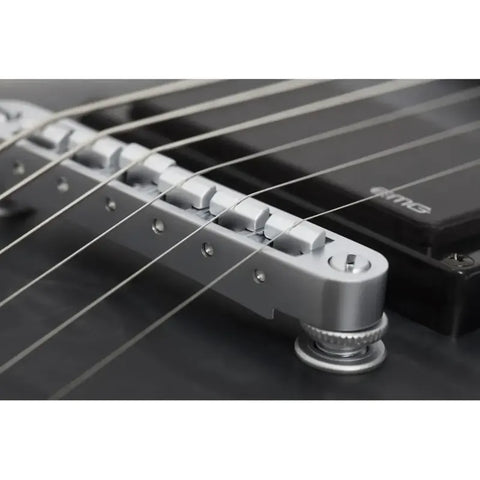 Guitarra Eléctrica Schecter C-1 Platinum See-thru Black Diestro Negro