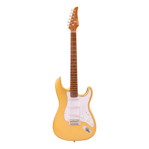 Guitarra Eléctrica Babilon Epic Ii-gd Stratocaster 6 Cuerdas Golden Diestro Color Dorado