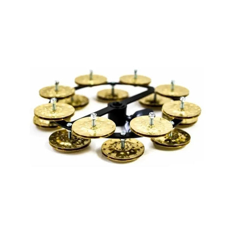 Pandero Para Batería Latón Martillado, Meinl Hthh2b-bk Bronce