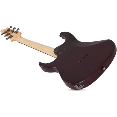 Guitarra Electrica Nogal Satinado, Sgr By Schecter Banshee-6 Diestro Walnut Satin Palo De Rosa