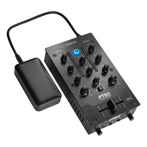 Mezcladora Portátil Para Dj 2+1 Canales Reloop Mod. Ptb-2