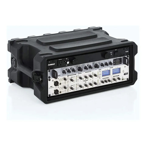Estuche Rígido Gator G-pro-4u-13 Para Equipo De Rack Dj Con Manija Black