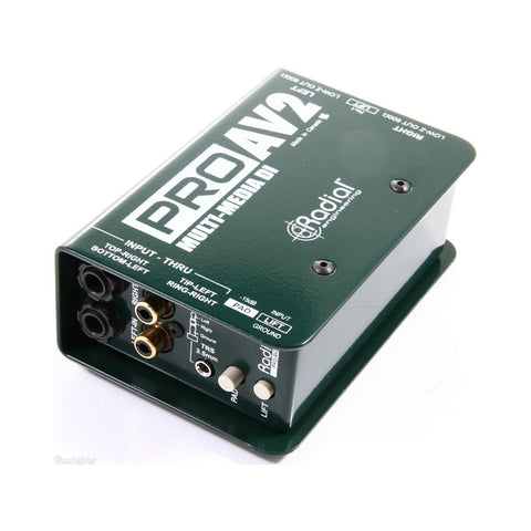 Caja Directa Pasiva Estereo P/teclado, Radial Pro Av2