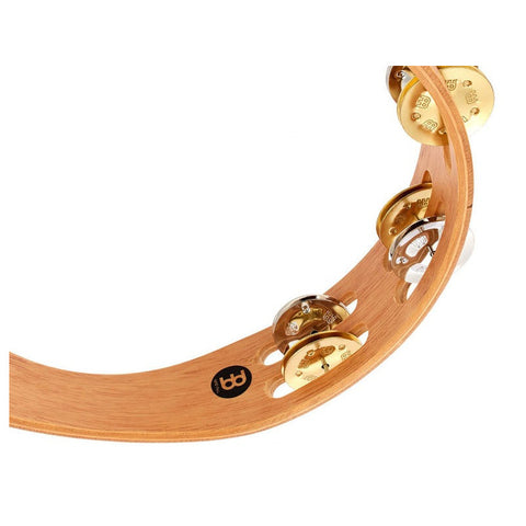 Pandero De Madera Crotalos Acero Y Laton Meinl Ta2m-snt Naranja