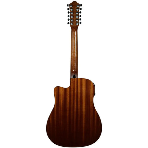 Guitarra Electroacústica 12 Cuerdas La Sevillana Tx-1200ceq Sombreado Diestro