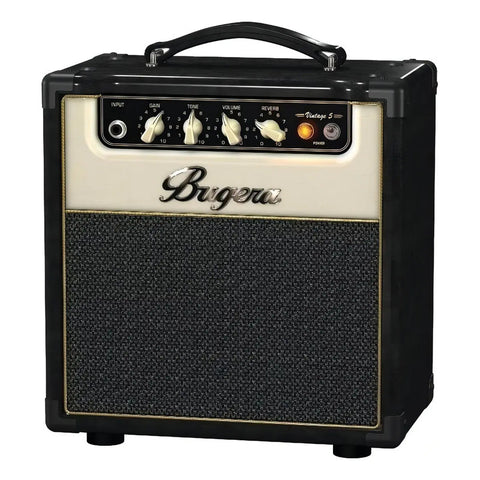 Amplificador Bugera Infinium V5 Valvular Para Guitarra De 5w Color Negro