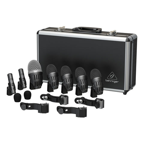 Set De Micrófonos De Batería De 7 Pz Behringer Bc1500 Negro