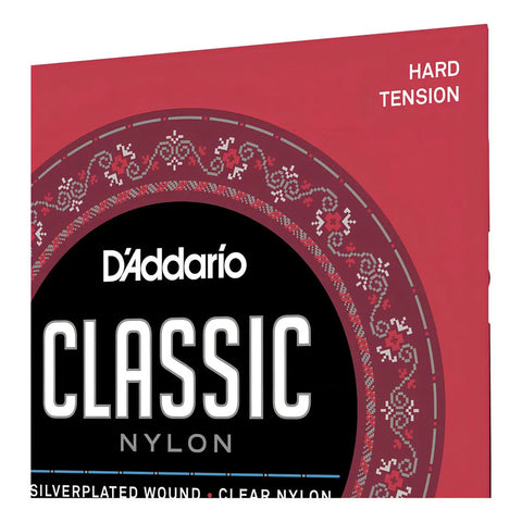 Cuerdas Para Guitarra Clásica D'addario Nylon Tensión Dura