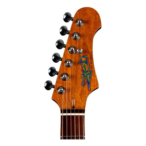 Guitarra Eléctrica De 6 Cuerdas Jet Guitars Js400 Shell Pink Diestro Shell Pink Palo De Rosa