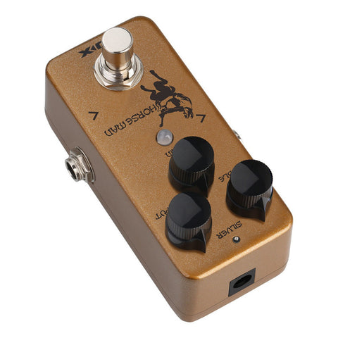 Pedal Overdrive Para Guitarra Nux Nod-1 Horseman Overdrive Dorado