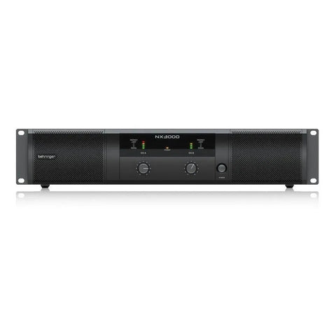 Behringer Nx3000 Amplificador Poder 3000 W Crossover Interno Color Negro