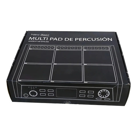 New Beat Nb-mp9usb Modulo Multi Pad De Percusiones Octopad Color Negro
