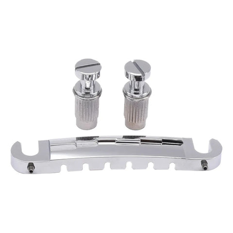 Puente Axlabs Para Guitarra Lp Junior Style Wrap-around, Plateado