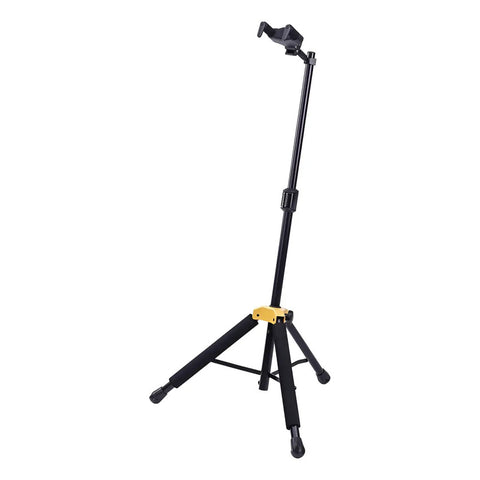 Soporte De Guitarra Auto Grip System Hercules Gs415b Plus Negro