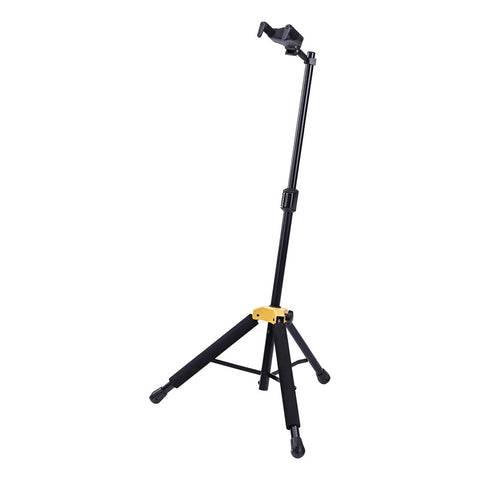 Soporte De Guitarra Auto Grip System Hercules Gs415b Plus Negro