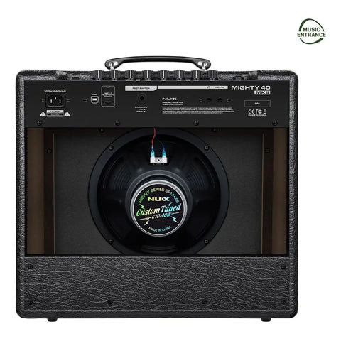 Amplificador Compacto Combo Para Guitarra Nux Mighty 40 Mkii Negro