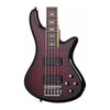 Schecter Stiletto Extreme 5 Bcr 5 Cuerdas Activo Color Rojo Orientación De La Mano Diestro