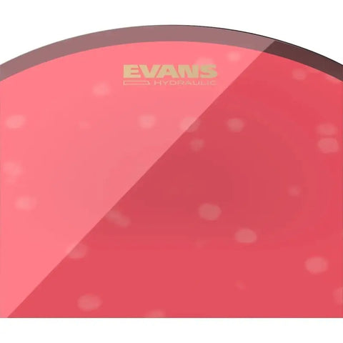 Parche Hidráulico 10 Pulgadas Evans Drumheads Tt10hr Rojo