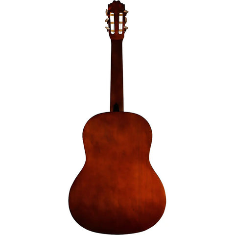 La Sevillana A-2e Guitarra Electroacústica Clásica Abeto Color Natural Orientación De La Mano Diestro