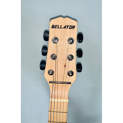 Guitarra Electrica Infantil Color Blanco Bellator Ecp3lp-3wh