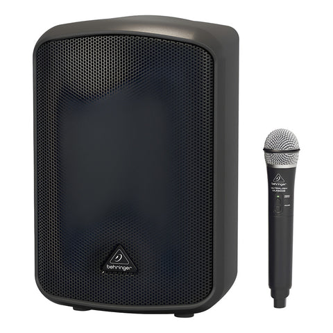 Sistema Pa Portátil Altavoz Y Micrófono Behringer Mpa200bt Negro