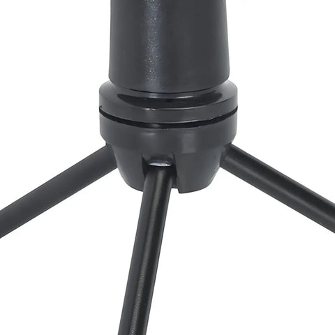 Soporte De Mesa Recto Para Micrófono Frameworks Gfw-mic-0250 Trípode Negro